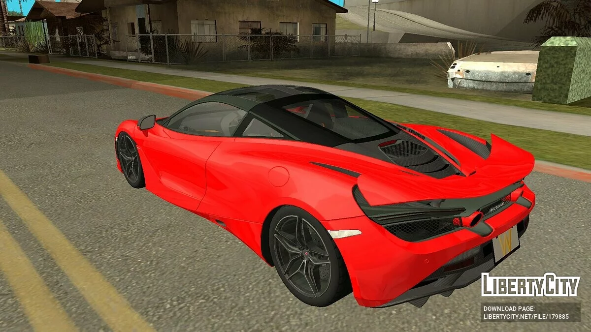 McLaren 720s / GTA سان أندرياس (iOS، أندرويد)