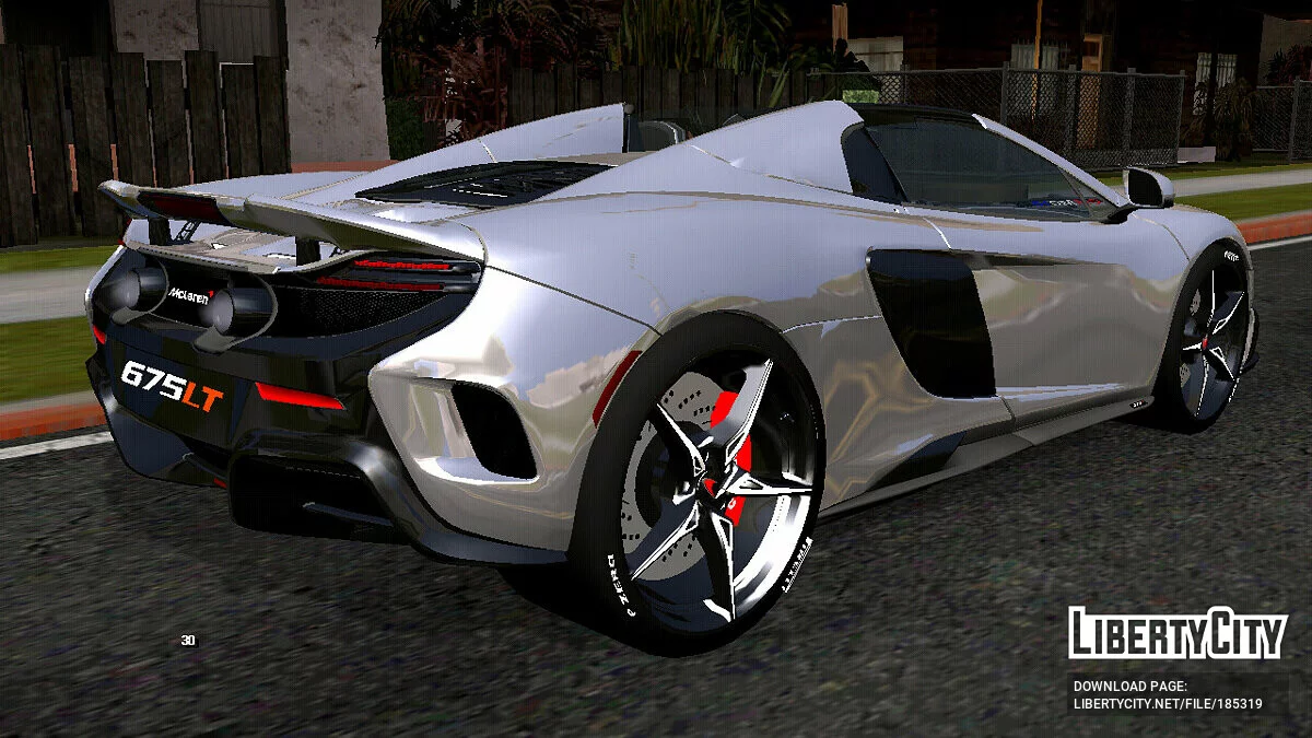 McLaren 675LT (apenas DFF) / GTA San Andreas (iOS, Android)