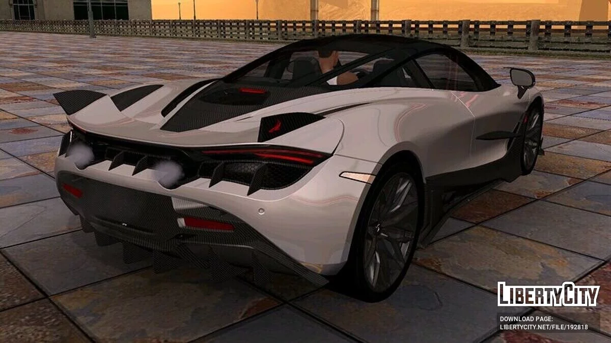 2020 McLaren 720 S Fury / GTA San Andreas (iOS, Android)