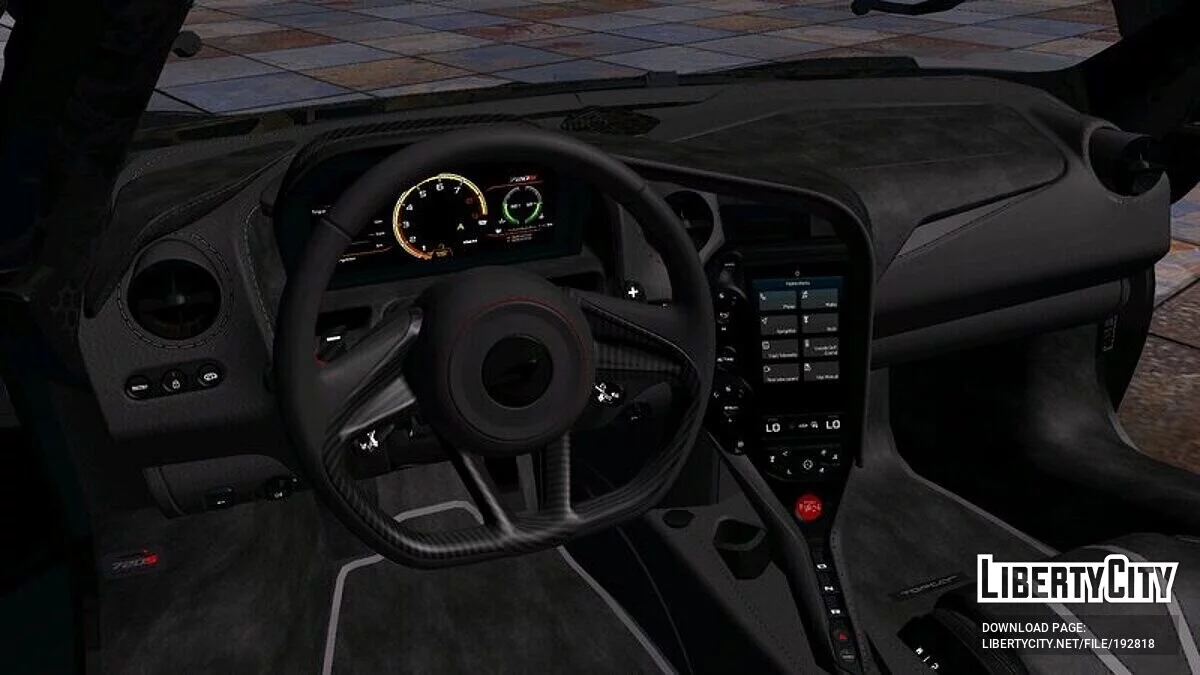 2020 McLaren 720 S Fury / GTA San Andreas (iOS, Android)