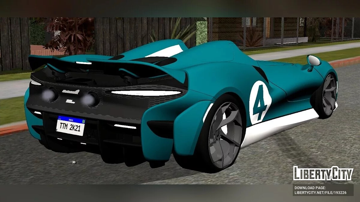 McLaren Elva 2021 (DFF uniquement) / GTA San Andreas (iOS, Android)