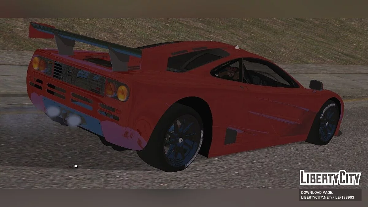 Mclaren F1 GTR / GTA San Andreas (iOS, Android)