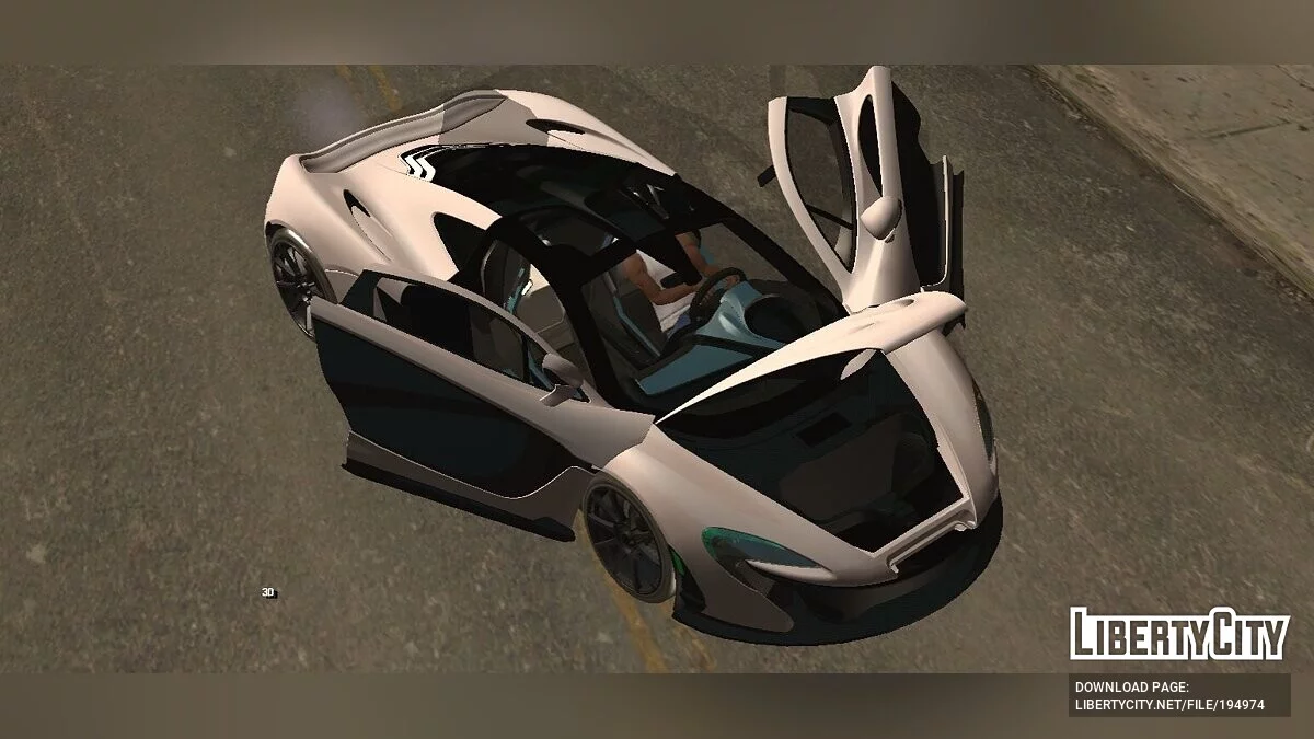 McLaren P1 / GTA San Andreas (iOS, Android)