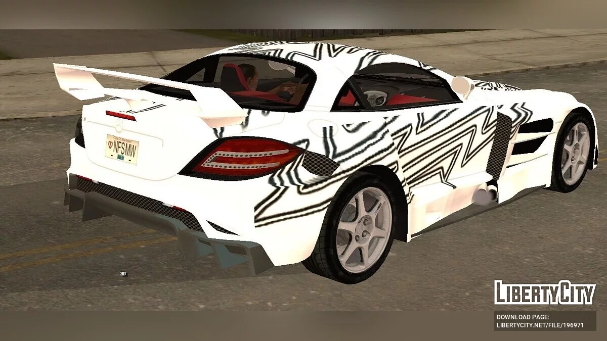 SLR McLaren Bull NFS MW / GTA سان أندرياس (iOS، أندرويد)