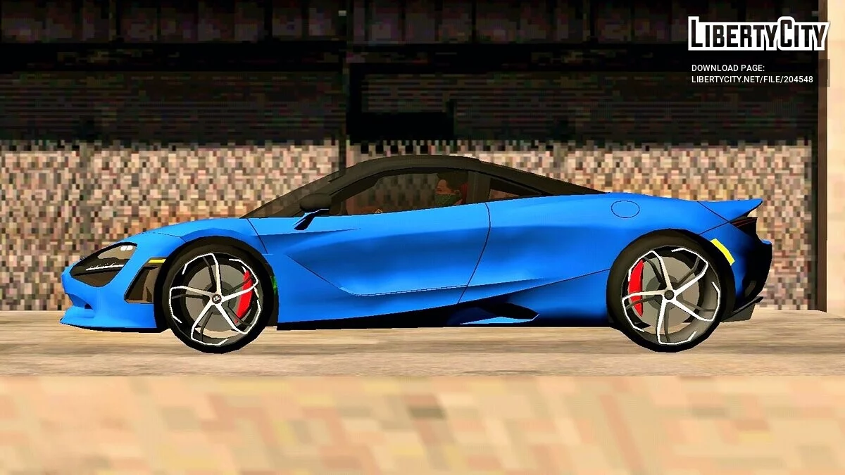 ماكلارين 750S (DFF فقط) / GTA سان أندرياس (iOS، أندرويد)