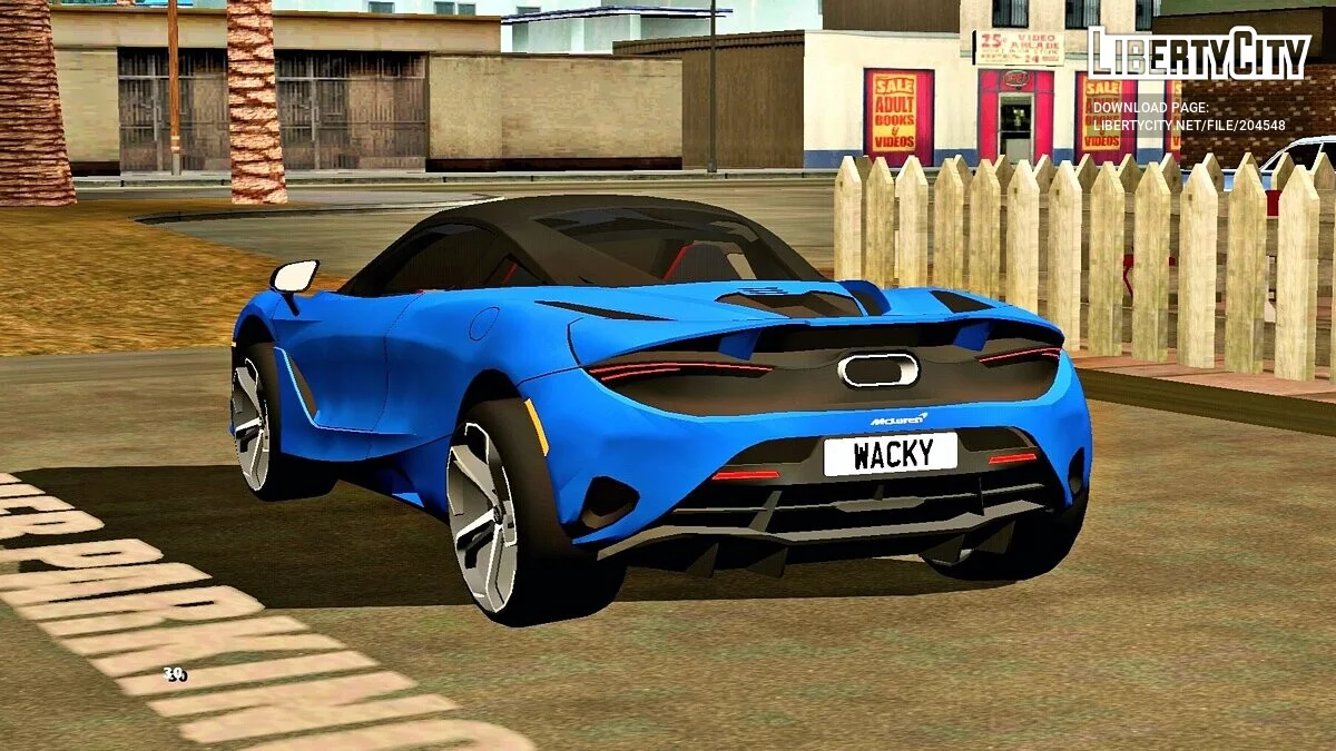 ماكلارين 750S (DFF فقط) / GTA سان أندرياس (iOS، أندرويد)