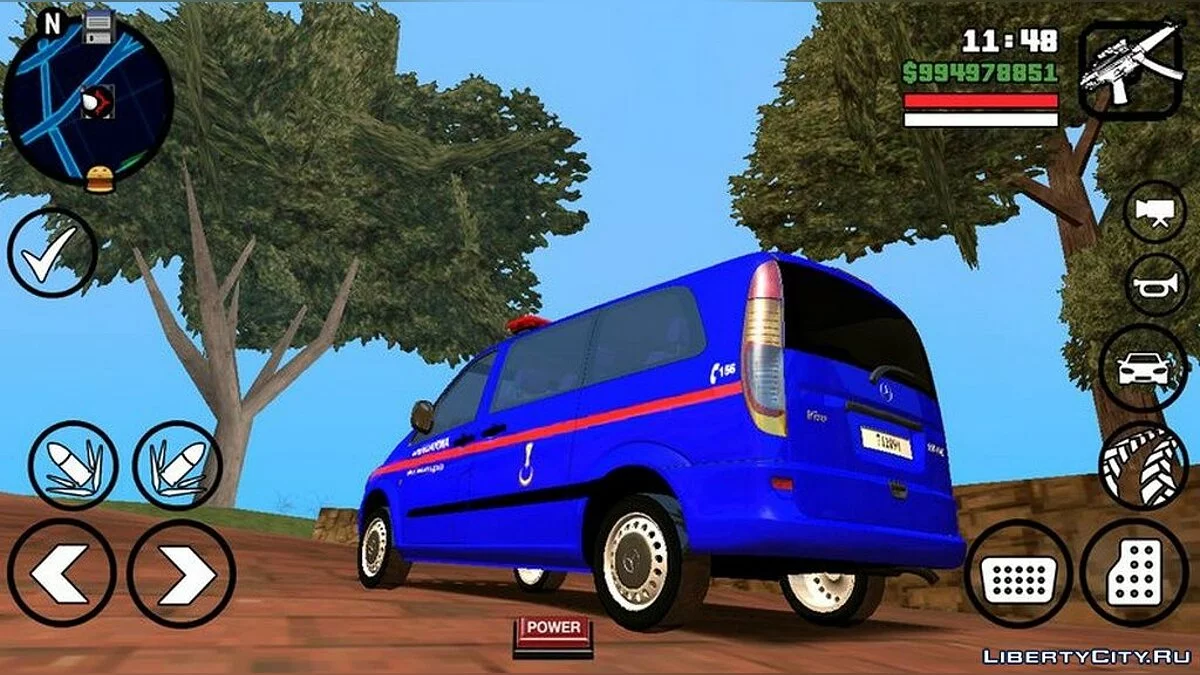 Фургон турецької жандармерії / GTA San Andreas (iOS, Android)