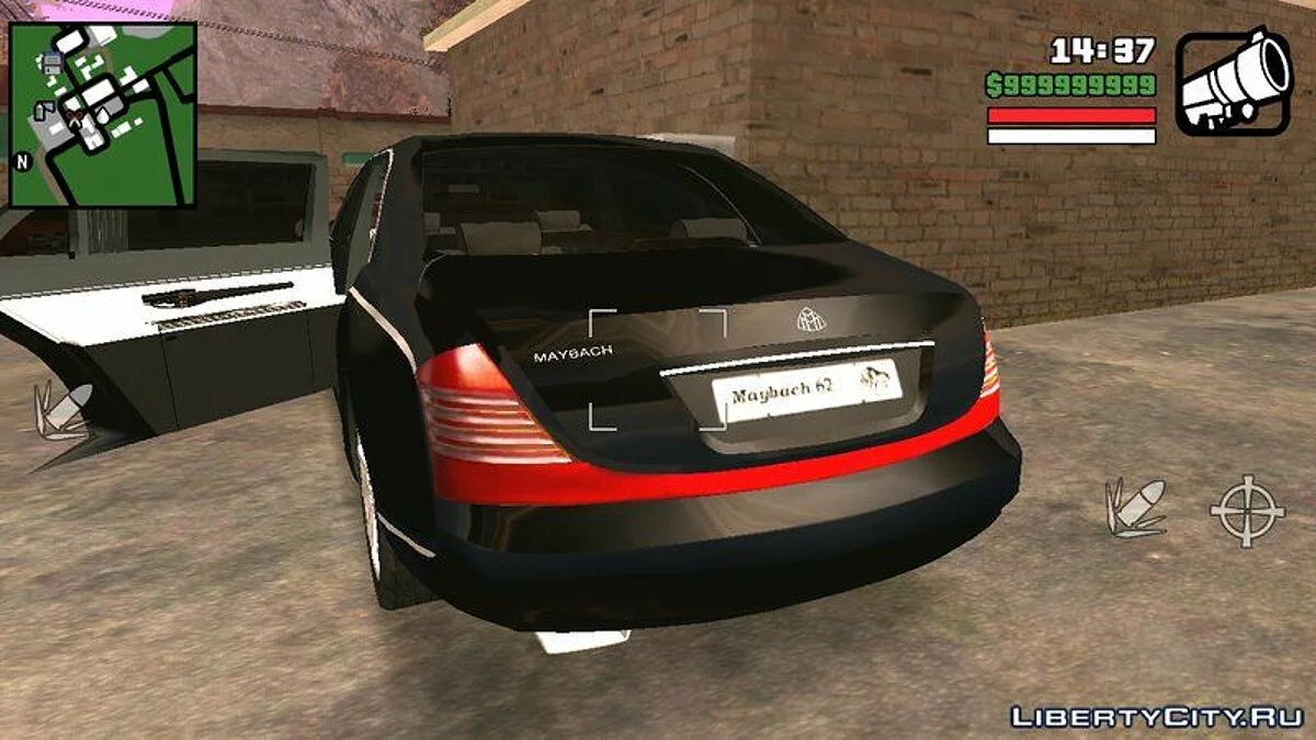 Maybach 62 S 2014 / GTA San Andreas (iOS, Android)