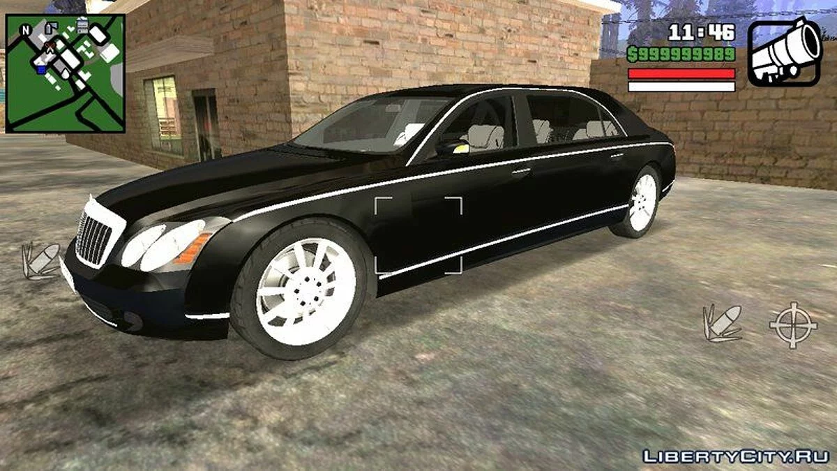Maybach 62 S 2014 / GTA San Andreas (iOS, Android)