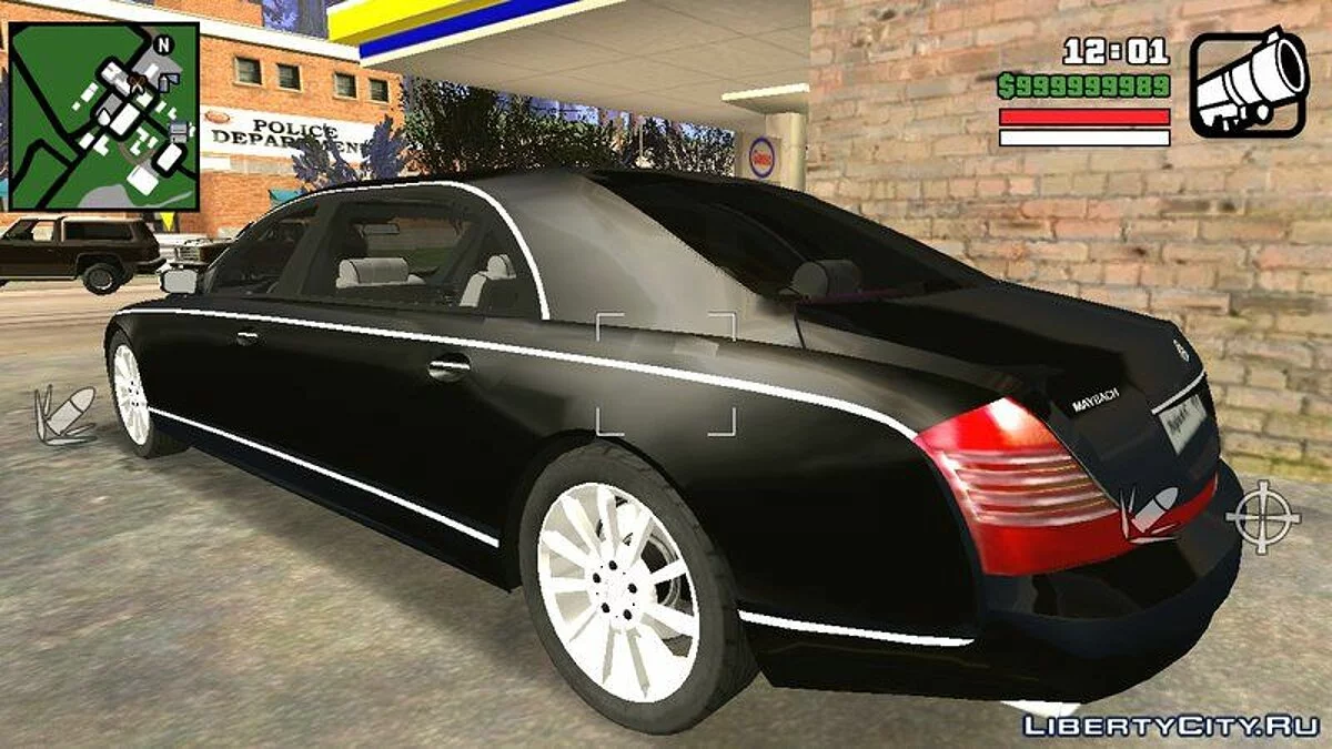Maybach 62 S 2014 / GTA San Andreas (iOS, Android)