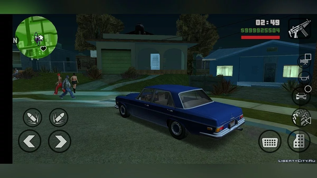 Mercedes 300 SEL for Android / GTA San Andreas (iOS, Android)