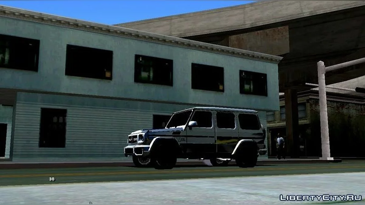 مرسيدس بنز G55 AMG / GTA سان أندرياس (iOS، أندرويد)