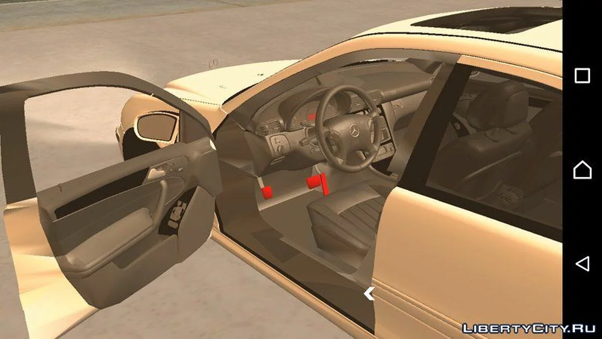 Mercedes-Benz C32 Vossen (DFF only) / GTA San Andreas (iOS, Android)