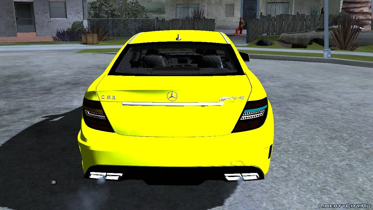 Mercedes-Benz C63 AMG (apenas DFF) / GTA San Andreas (iOS, Android)
