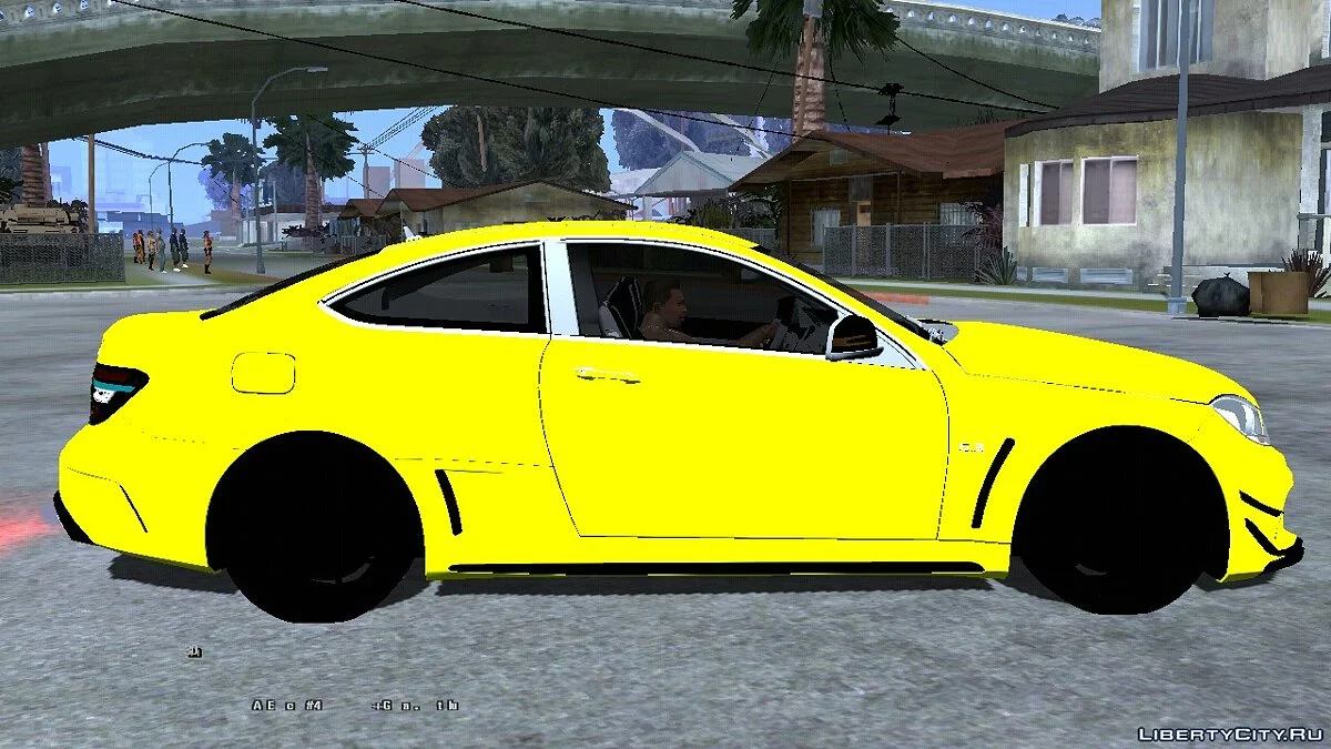 Mercedes-Benz C63 AMG (apenas DFF) / GTA San Andreas (iOS, Android)
