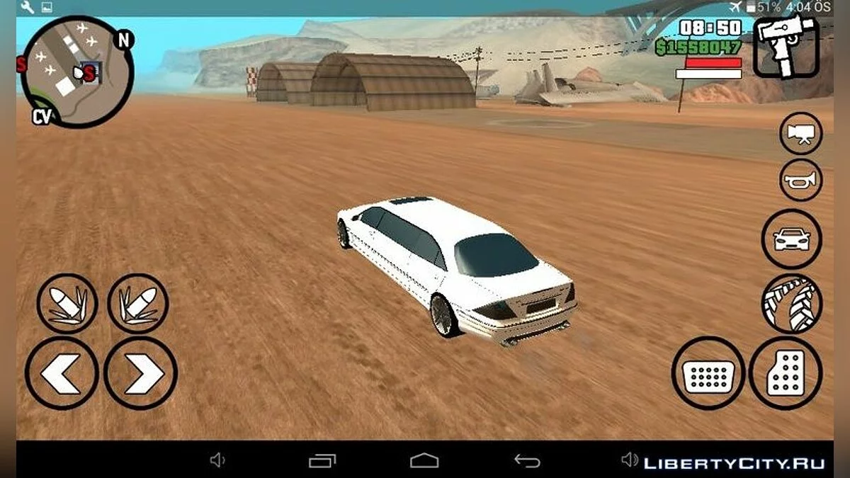 Mercedes-Benz C65AMG Limousine (DFF only) / GTA San Andreas (iOS, Android)
