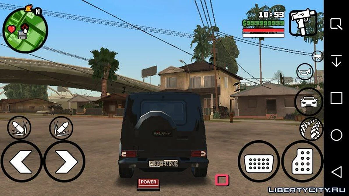 Mercedes-Benz G65 AMG (uniquement DFF) / GTA San Andreas (iOS, Android)