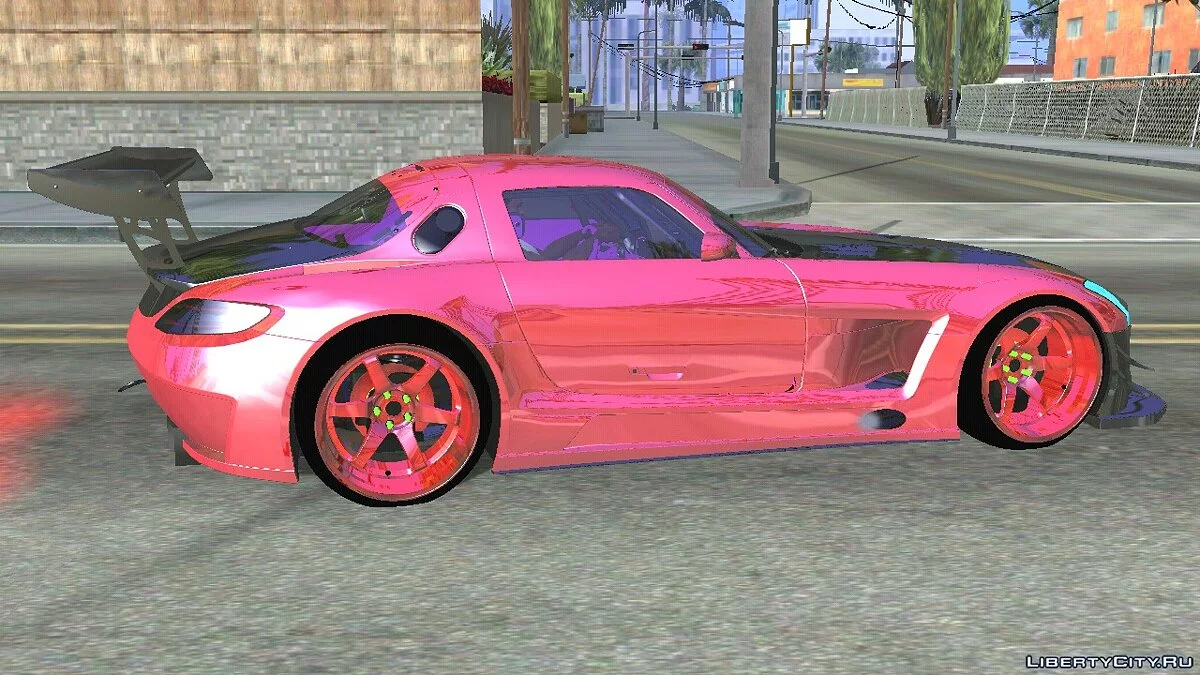Mercedes-Benz SLS (Only DFF) / GTA San Andreas (iOS, Android)