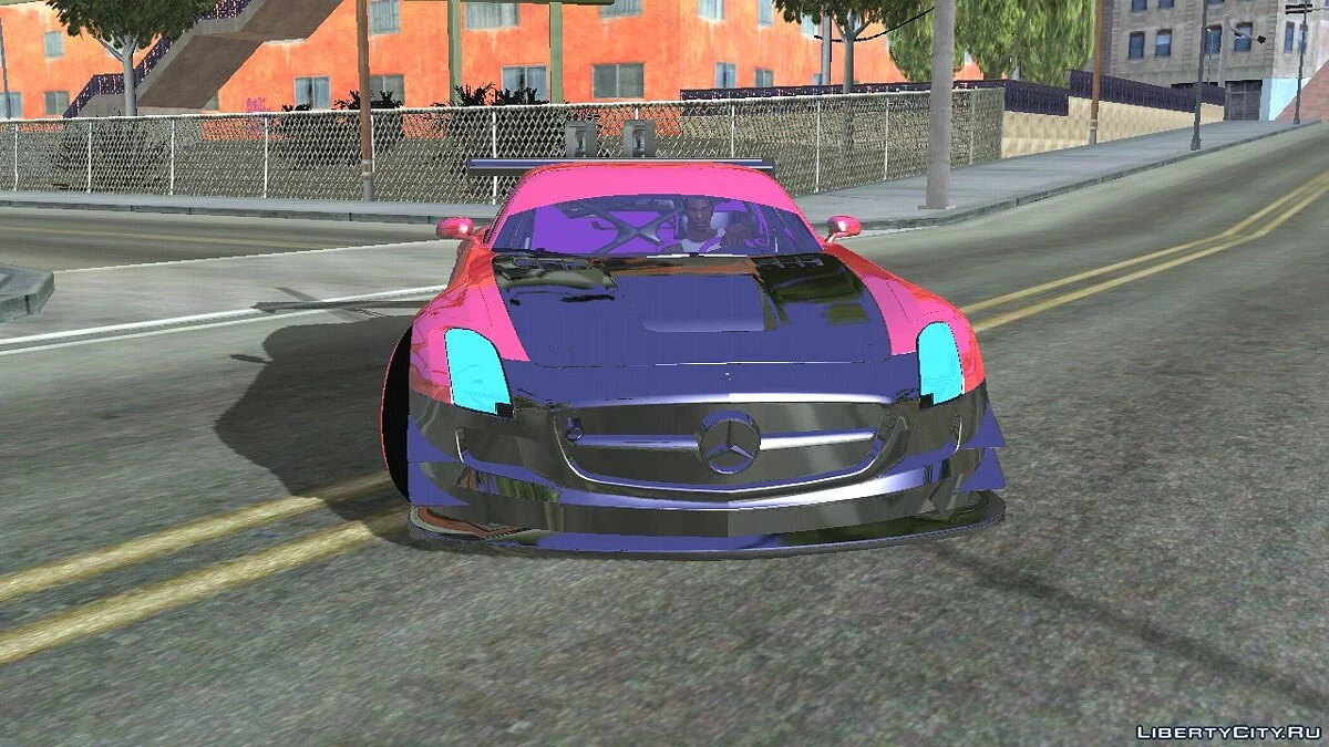 Mercedes-Benz SLS (Only DFF) / GTA San Andreas (iOS, Android)