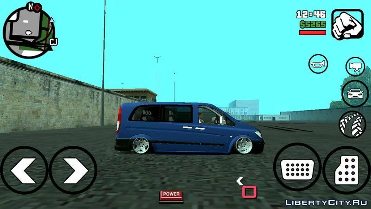 Mercedes Vito Dip Basık ! / GTA San Andreas (iOS, Android)