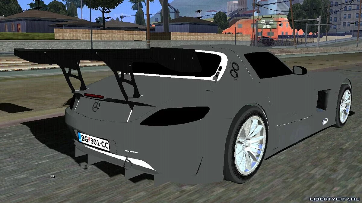 Mercedes-Benz SLS AMG GT3 / GTA سان أندرياس (iOS، أندرويد)