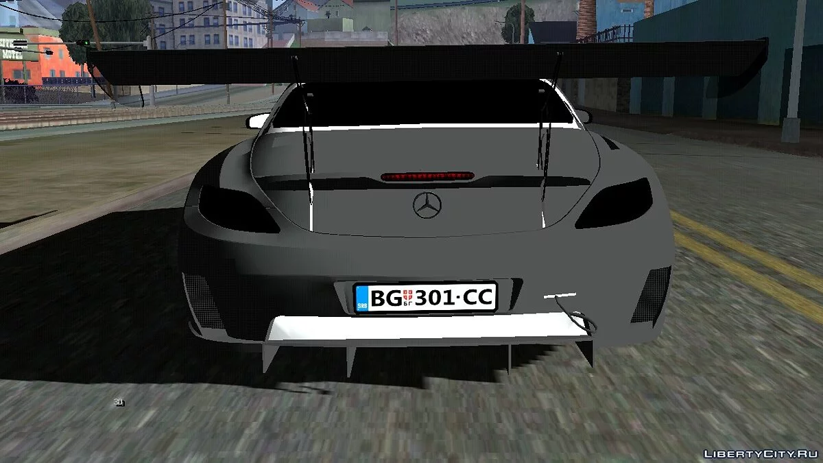 Mercedes-Benz SLS AMG GT3 / GTA سان أندرياس (iOS، أندرويد)
