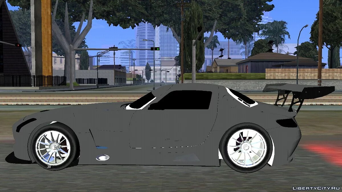 Mercedes-Benz SLS AMG GT3 / GTA سان أندرياس (iOS، أندرويد)