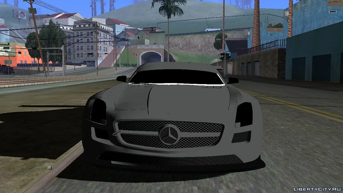 Mercedes-Benz SLS AMG GT3 / GTA سان أندرياس (iOS، أندرويد)