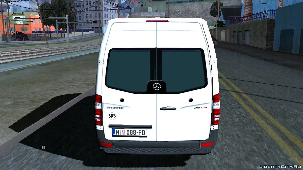 مرسيدس بنز سبرينتر 2017 / GTA سان أندرياس (iOS، أندرويد)