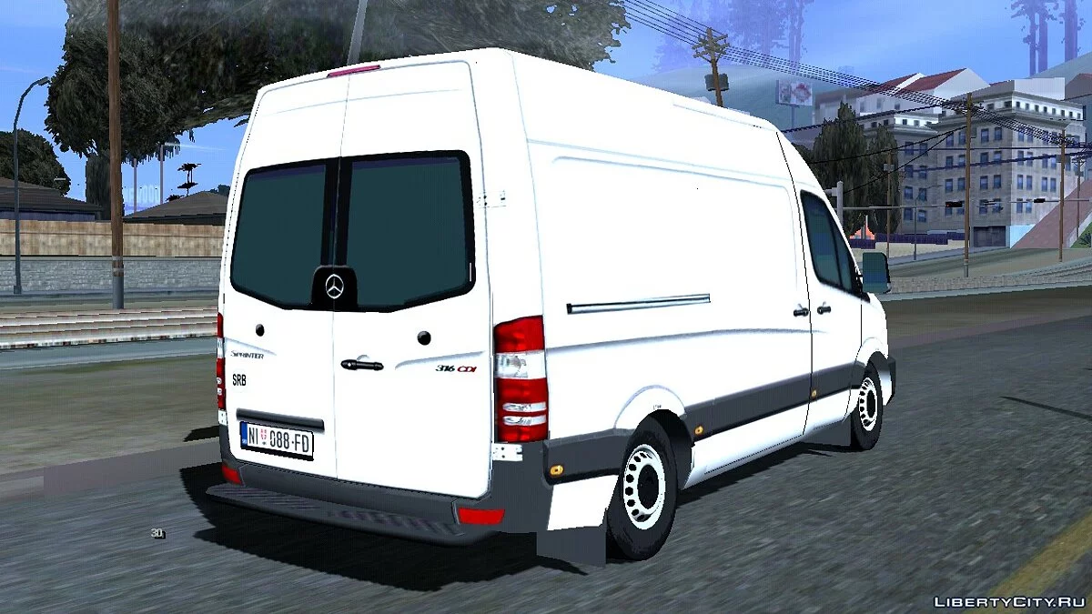 مرسيدس بنز سبرينتر 2017 / GTA سان أندرياس (iOS، أندرويد)