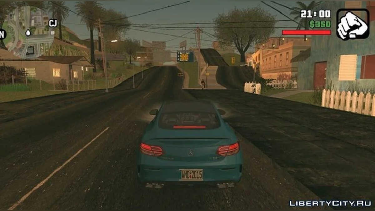 Mercedes-Benz C63 AMG / GTA San Andreas (iOS, Android)