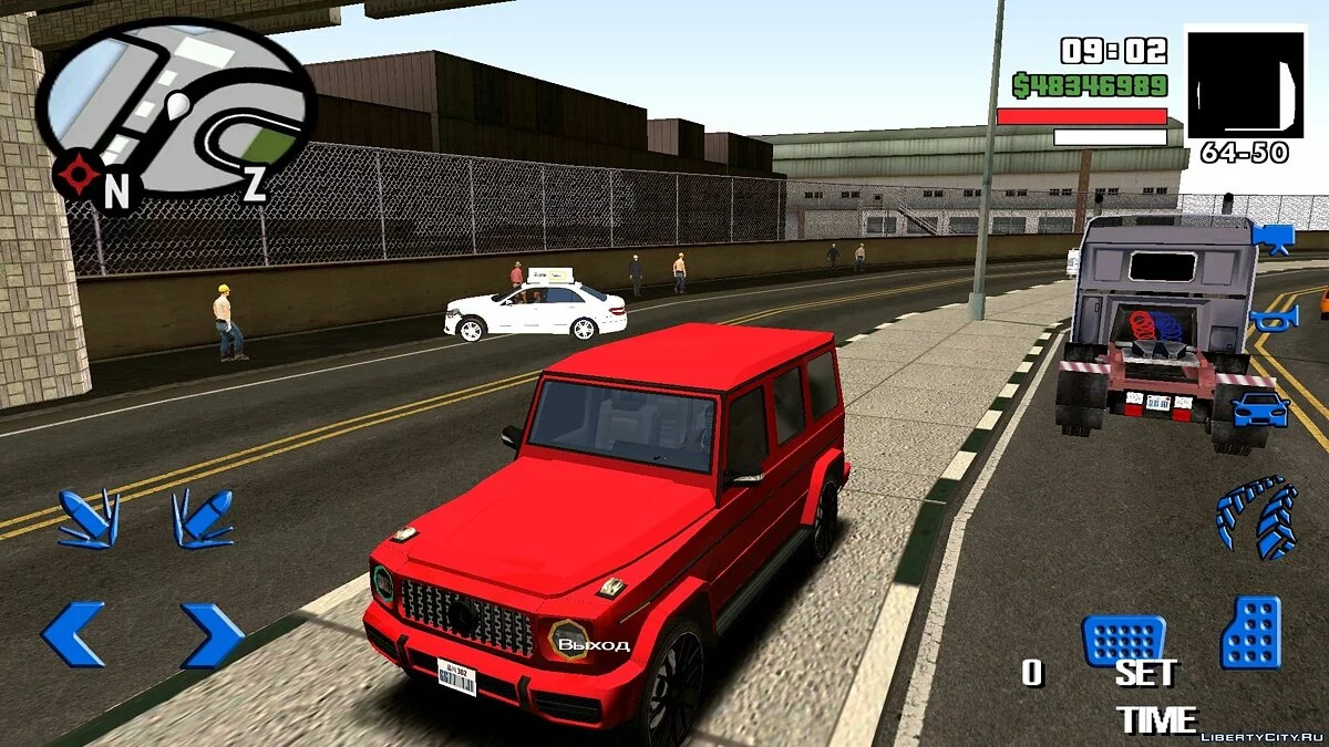 Mercedes-Benz G-Class / GTA سان أندرياس (iOS، أندرويد)
