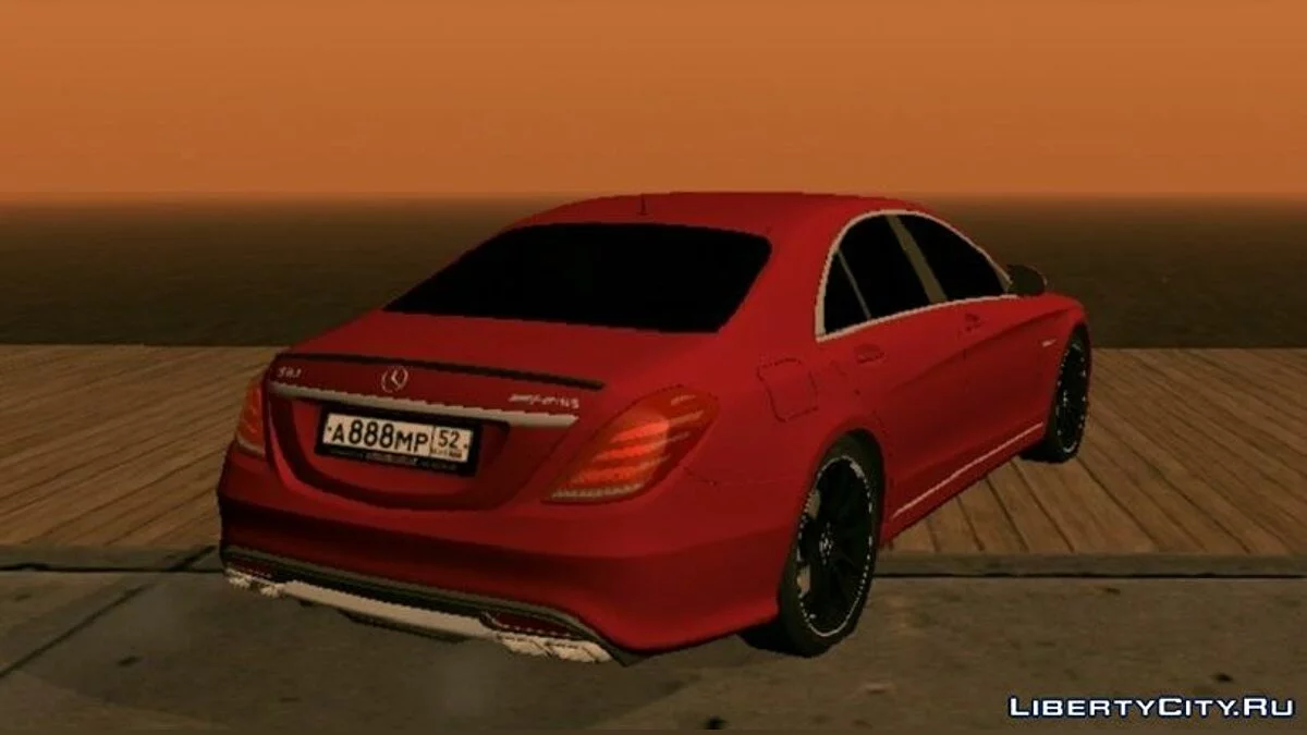 Mercedes Benz S63 AMG / GTA San Andreas (iOS, Android)