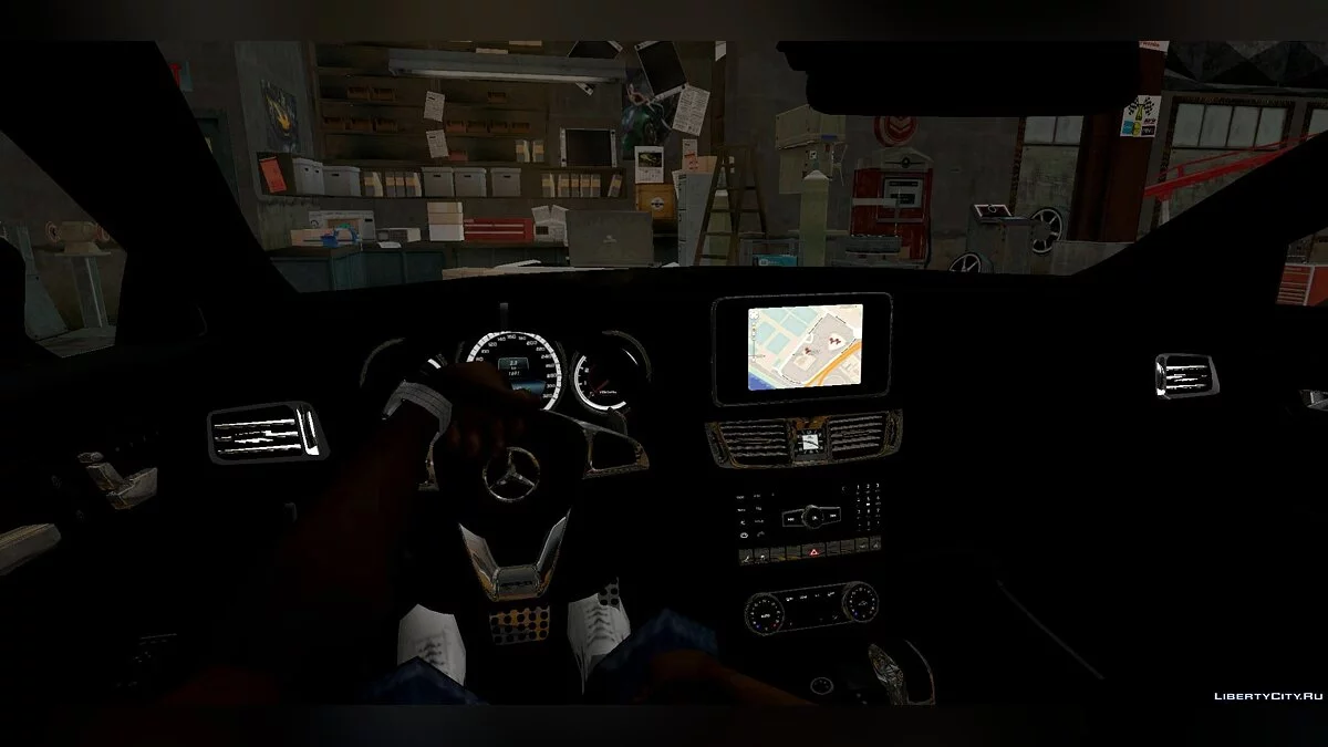 梅赛德斯奔驰 Cls63 AMG / GTA San Andreas (iOS, Android)