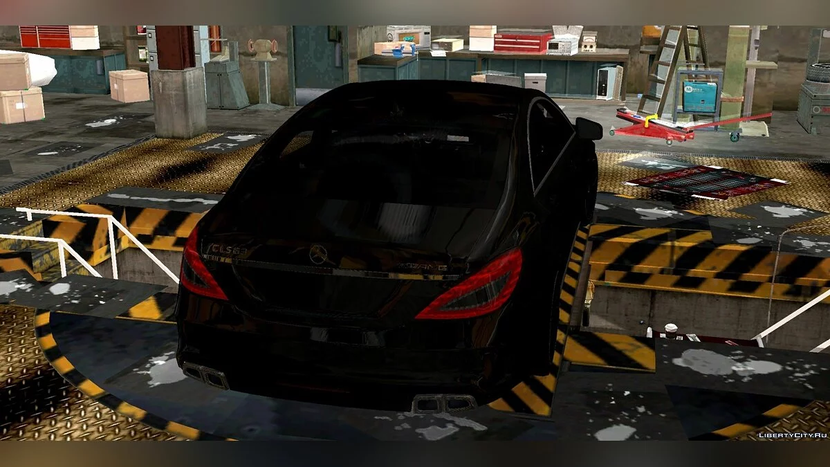梅赛德斯奔驰 Cls63 AMG / GTA San Andreas (iOS, Android)