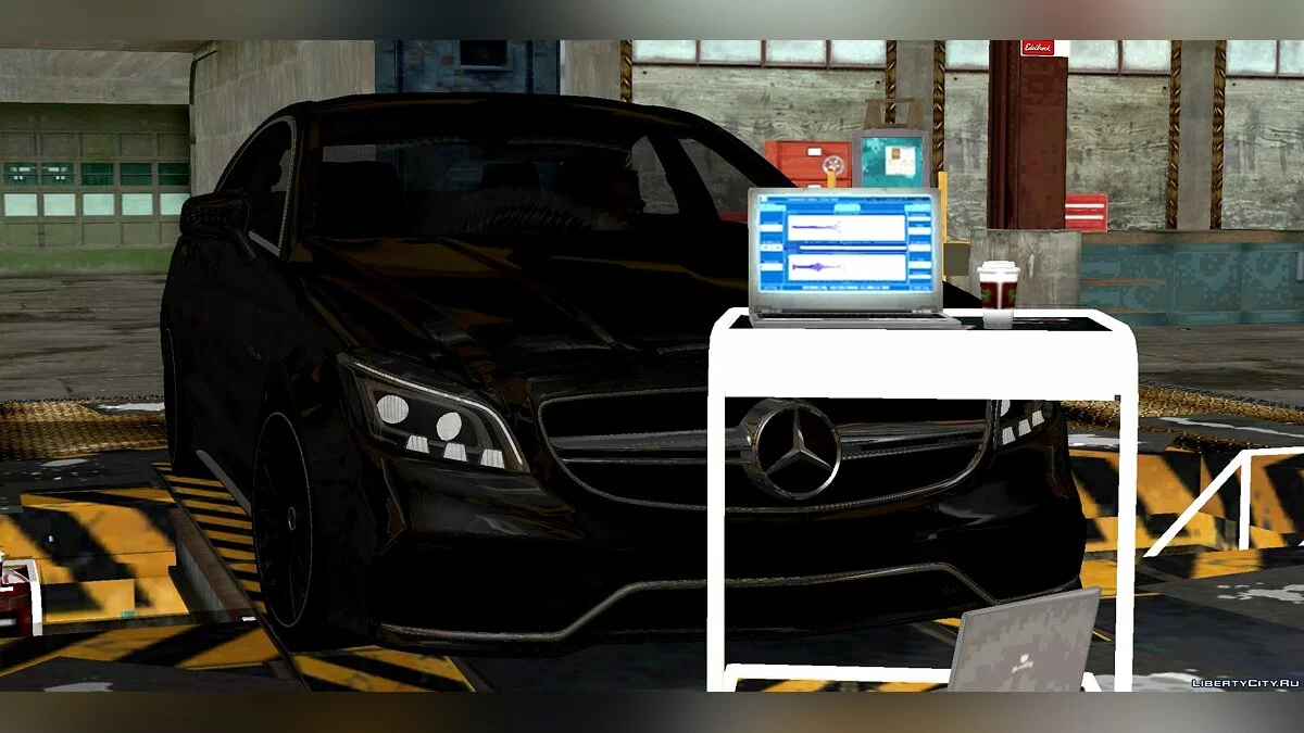 梅赛德斯奔驰 Cls63 AMG / GTA San Andreas (iOS, Android)
