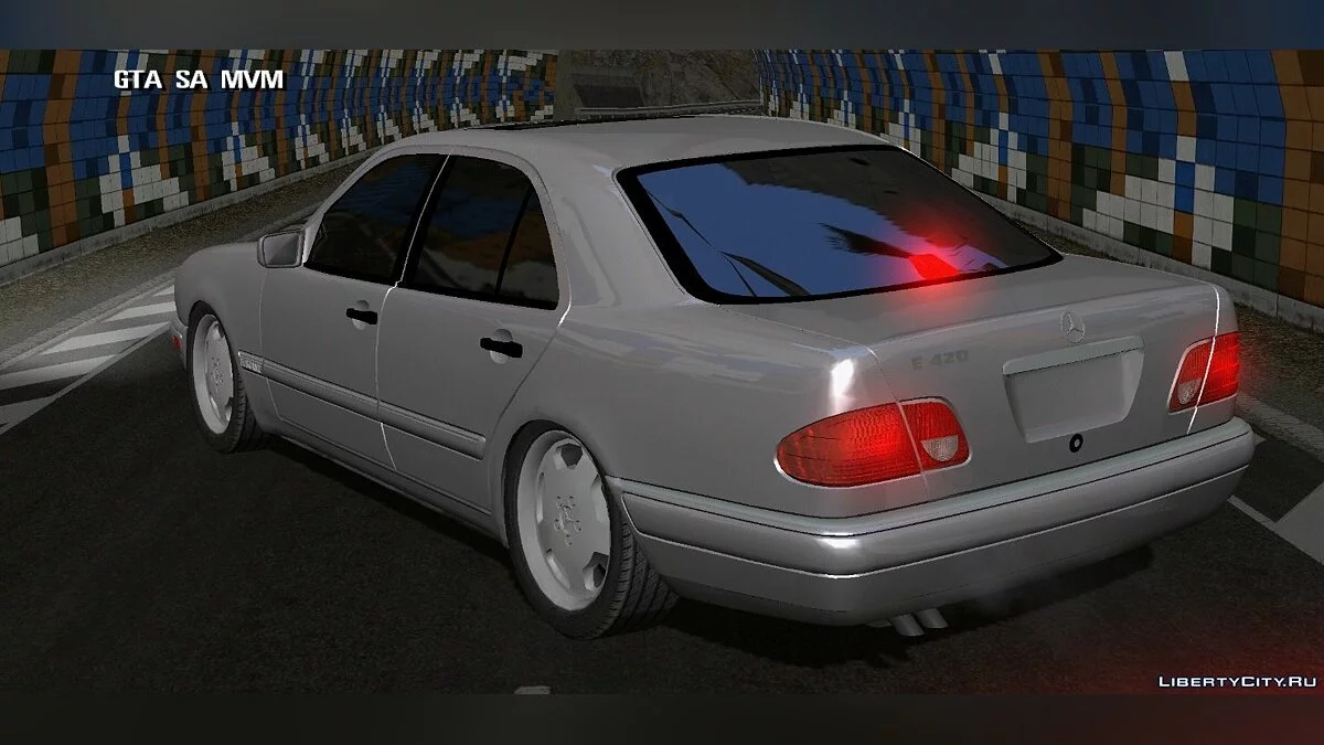 Mercedes-Benz E420 / GTA San Andreas (iOS, Android)