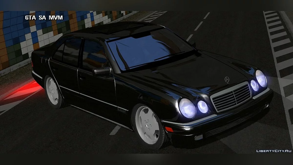 Mercedes-Benz E420 / GTA San Andreas (iOS, Android)