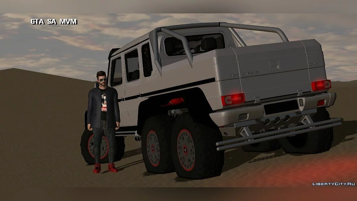 Mercedes-Benz G63 AMG 6x6 / GTA San Andreas (iOS, Android)