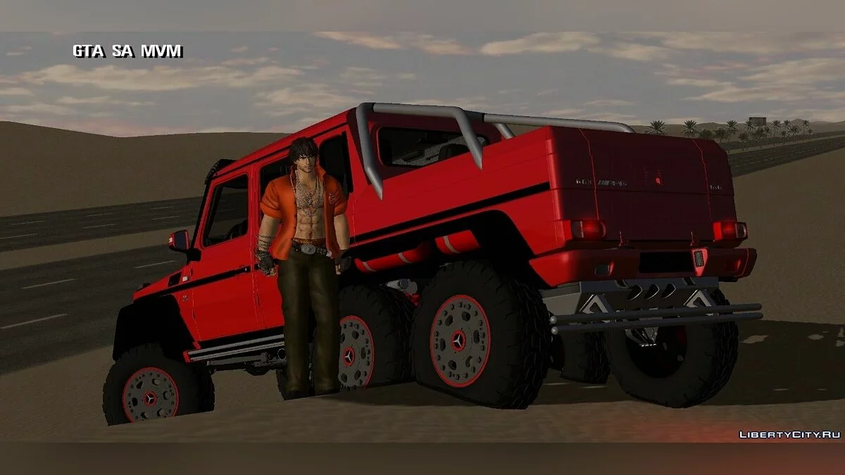 Mercedes-Benz G63 AMG 6x6 / GTA San Andreas (iOS, Android)