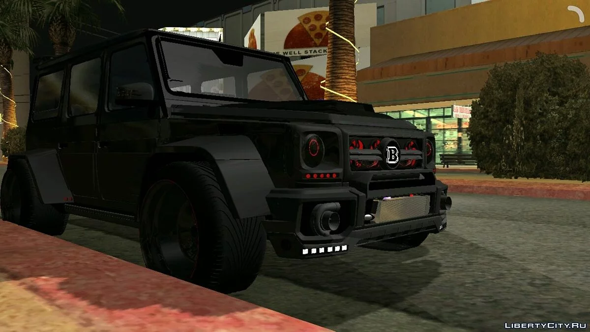Mercedes-Benz G700 BRABUS Retuned v1.2 (лише DFF) / GTA San Andreas (iOS, Android)