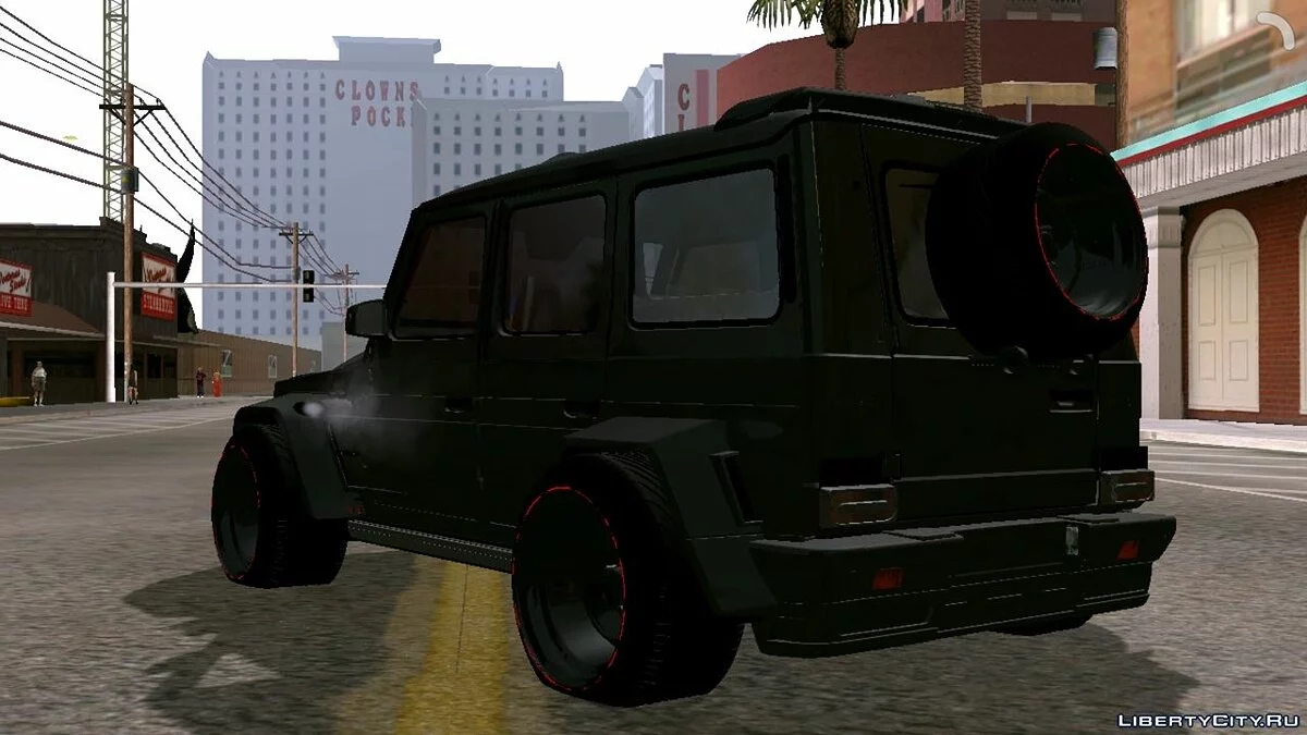 Mercedes-Benz G700 BRABUS Retuned v1.2 (лише DFF) / GTA San Andreas (iOS, Android)