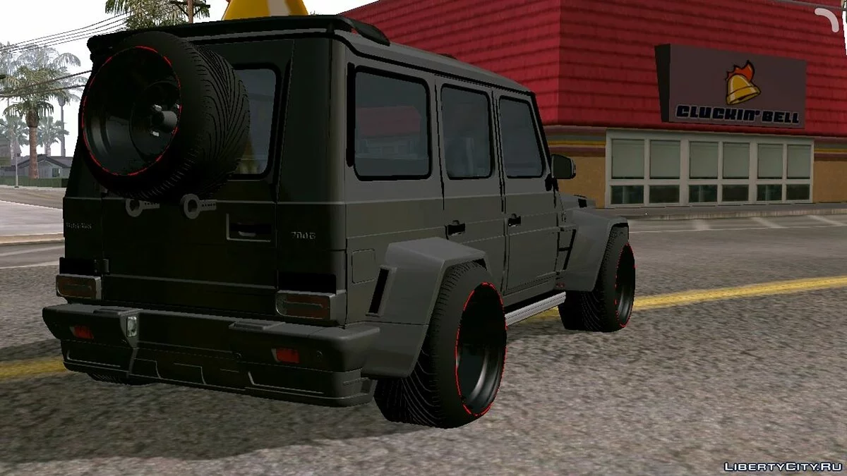 Mercedes-Benz G700 BRABUS Retuned v1.2 (лише DFF) / GTA San Andreas (iOS, Android)