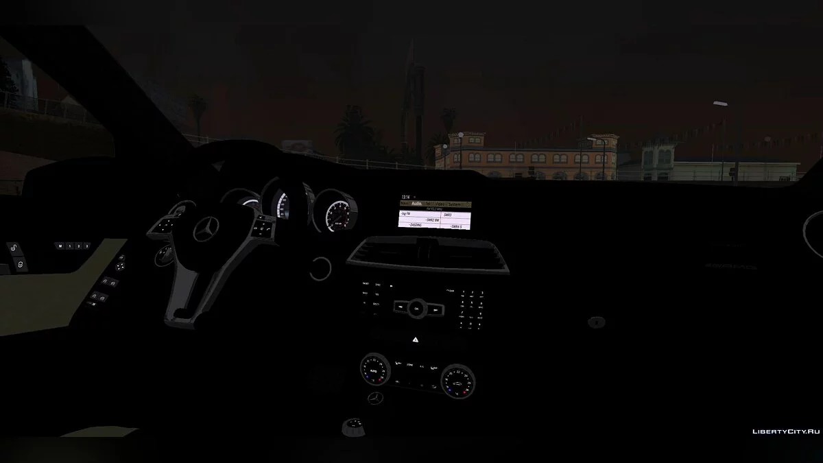 Mercedes Benz W204 C63 AMG / GTA San Andreas (iOS, Android)