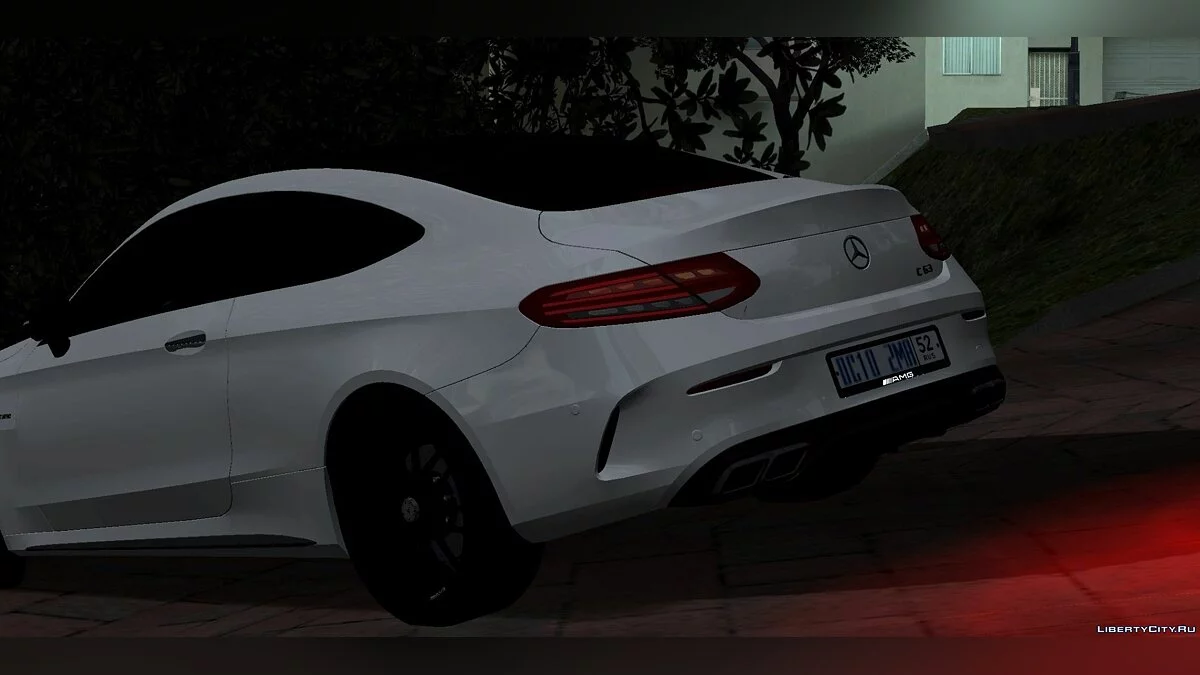 Mercedes Benz W205 c63 AMG / GTA San Andreas (iOS, Android)