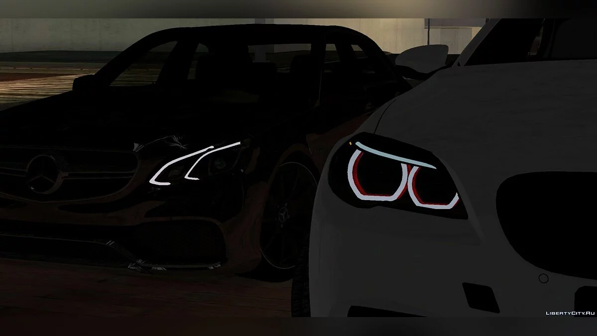 Mercedes-Benz W212 E63 AMG / GTA San Andreas (iOS, Android)