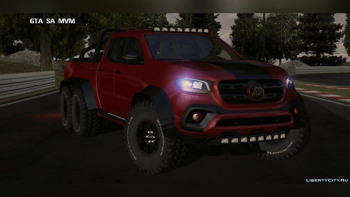 Mercedes Benz X 6x6 stock version / GTA San Andreas (iOS, Android)
