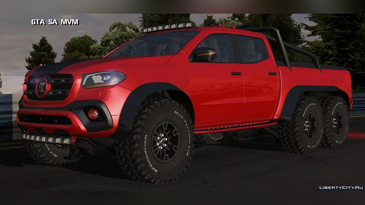 Mercedes Benz X 6x6 stock version / GTA San Andreas (iOS, Android)