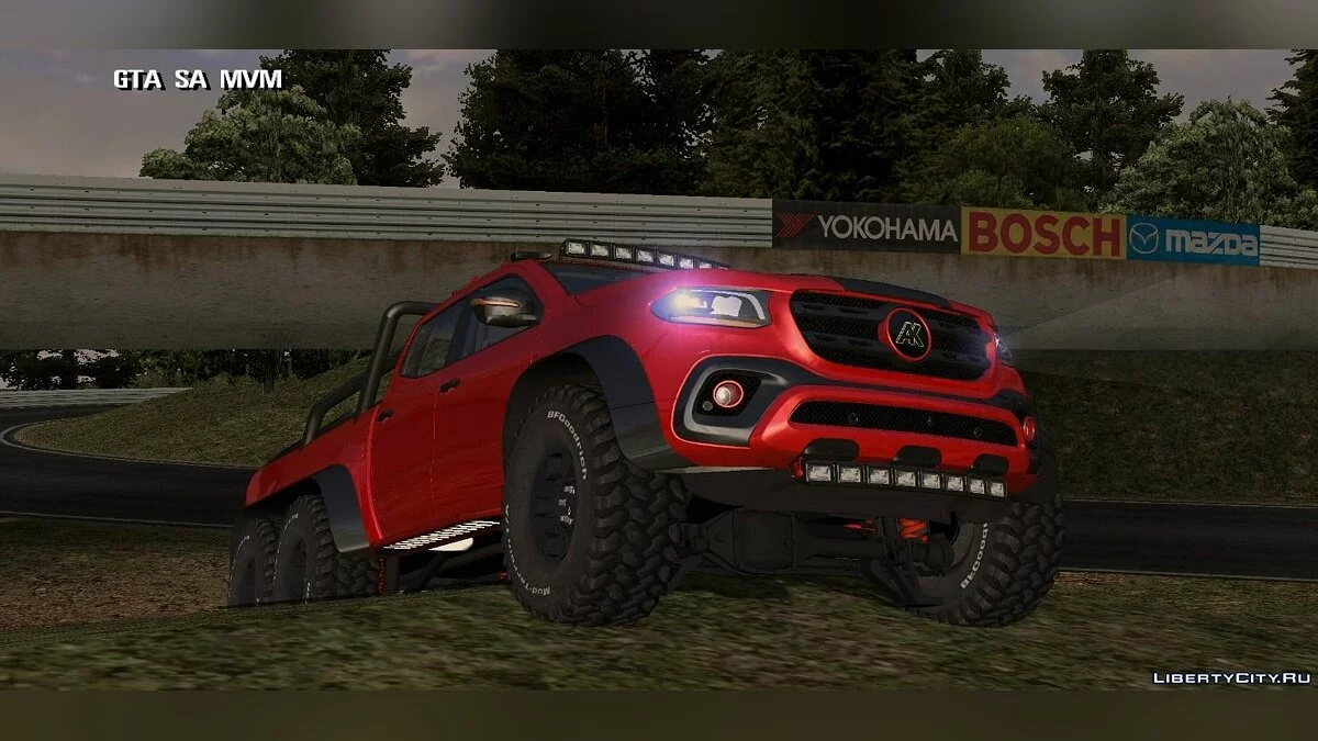 Mercedes Benz X 6x6 stock version / GTA San Andreas (iOS, Android)