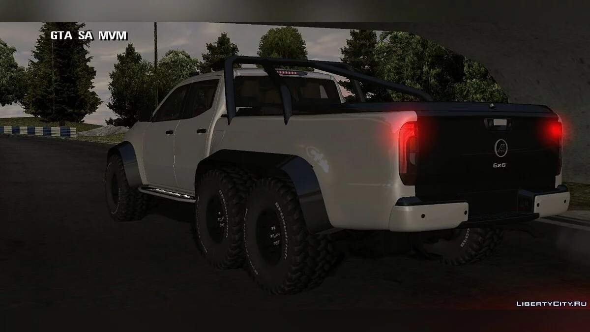 Mercedes Benz X 6x6 stock version / GTA San Andreas (iOS, Android)